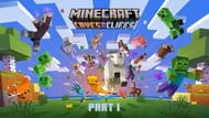 Official artwork for part one of the caves & cliffs update (Image via Mojang)